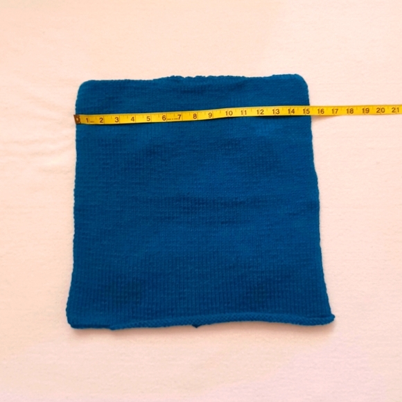 Holiday Christmas Hand Made Knitted Pillow Covers - Picture 8 of 12